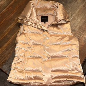 Talbots Gold Down feather Puffer Vest